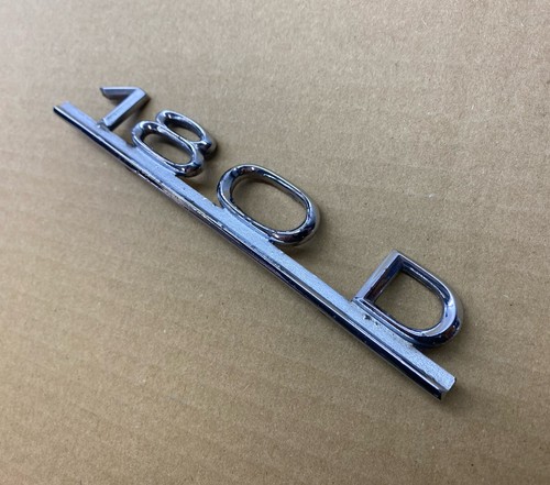 Mercedes ponton w120 180d - w120, heck