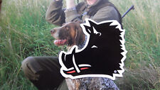 Aufkleber Motiv Keilerkopf, Eber, Wildschwein, 8 cm