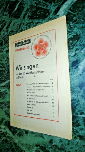 Weltfestspiele berlin 1973 - weltfestspiele,