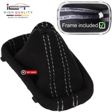 Alcantara gear shift boot - shift,