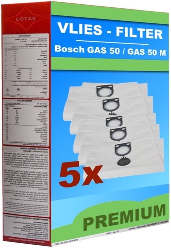 Staubsaugerbeutel bosch gas - bosch, 50