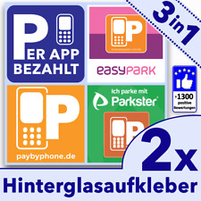 2x Aufkleber Sticker Vignette