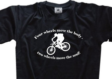 Two wheels move the soul -