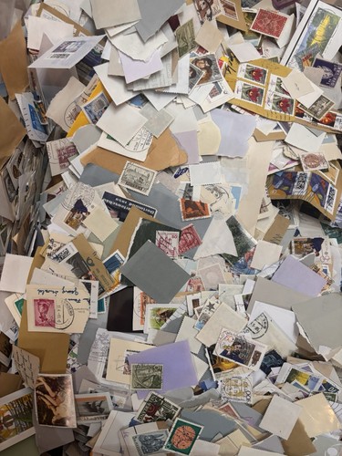 Briefmarken weltweit 2kg stamp - 2kg,