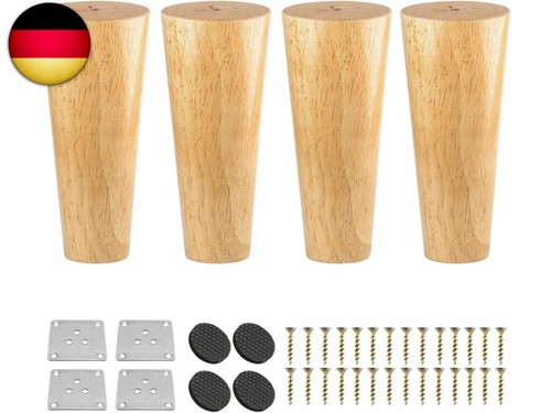 12cm holz möbelfüße - holz, möbelfüße,