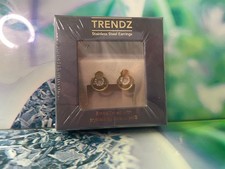 Ohrringe Gold Kreis mit