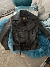 Belstaff Gold Jacke Wachs schwarz Gr. 44 (34)