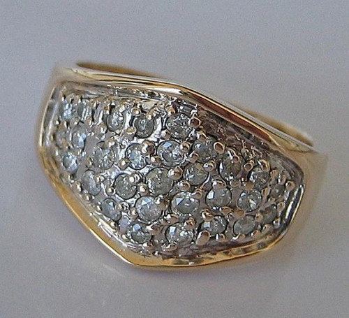 Ring mit diamanten brillanten - ring,