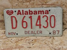 NUMMERNSCHILD USA ALABAMA