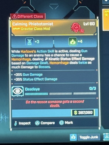 Borderlands lvl 60 god - 4⭐️lvl,