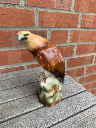 Alte porzellanfigur adler - porzellanfigur,