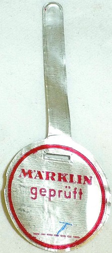 Prüfsiegel märklin rotorange - prüfsiegel,