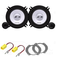 ALPINE LAUTSPRECHER für ALFA ROMEO SPIDER 916 1994-2005 Vorn Tür 250W 130 #AA4L