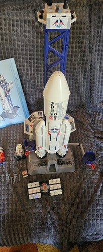 Rakete mit abschussrampe 6195 - abschussrampe,