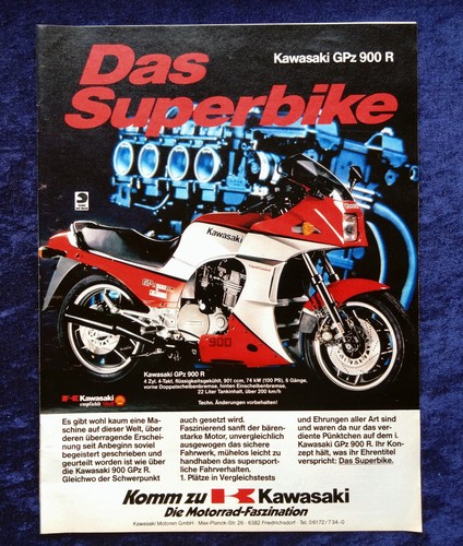 Kawasaki gpz 900 originale - 900, r,