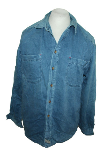 Wrangler jeans denim hemd - denim, l