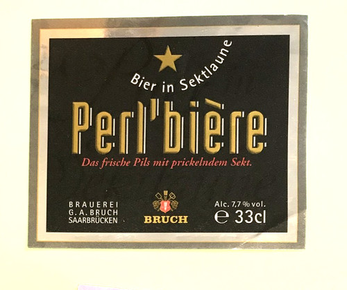 Altes bieretikett brauerei - bieretikett,