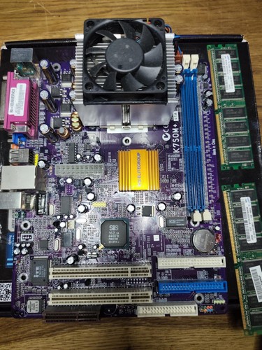 Bundle elitegroup k7som amd - k7som+/,