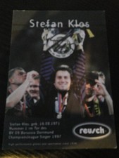 Stefan Klos BVB  original signierte Autogrammkarte