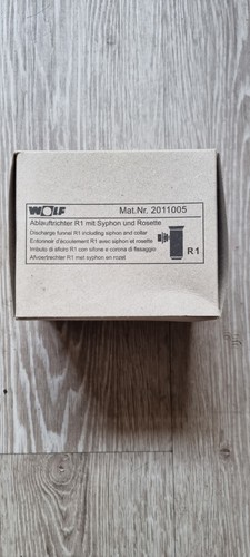 Wolf ablauf trichter syphon - ablauf,