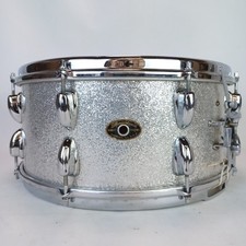 Slingerland #20B 7x15" Konzert Radio King Snare Drum Silber Glitzer 10/10/58 3Pt