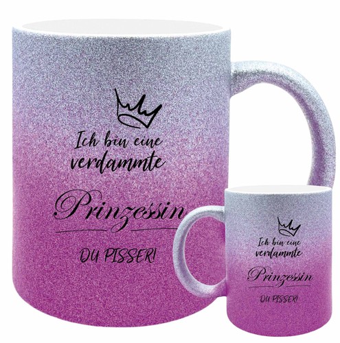 Glitzer keramik tasse mit - keramik,
