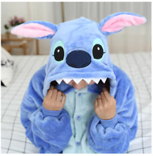 Stitch Kostüm Pyjama Verkleidung Einteiler Karneval Party Anzug Unisex S M L XL