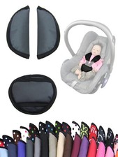 Gurtpolster Polster-Set für Babyschalen Autositze universal Schulterpolster