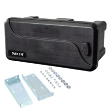 Deichselbox Daken Blackit 1 550x250x295mm + Stirnwand Halter Anhänger Staubox