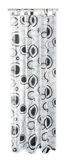 Vorhang transparent black - transparent,