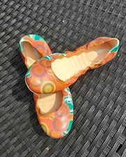 DESIGUAL Soft LEDER Mandala BALLERINA Loafer Slipper Boho Goa Elfen Schuhe 36 37