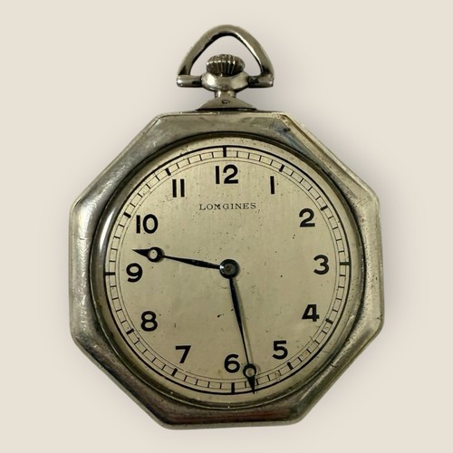Longines taschenuhr silber - longines,