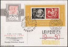 1950, 29.8., Sonderkarte