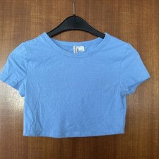 Divided Shirt Croptop blau Gr