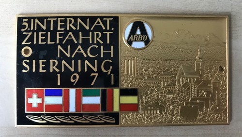 Alte plakette badge oldtimer - alte,