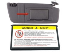 SCHWARZ Sonnenblende