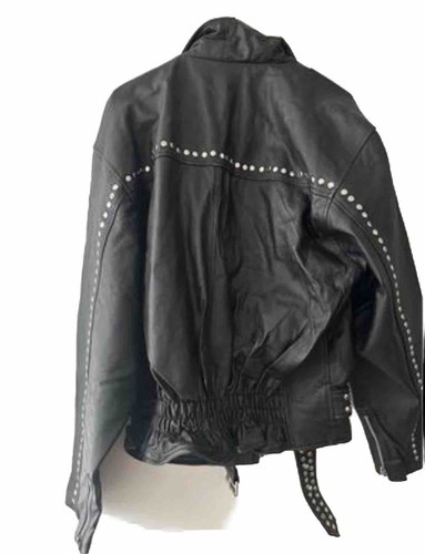 Bikerlederjacke 100 leder - bikerlederjacke, 100%