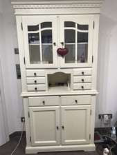 Landhaus Vitrinen Schrank 