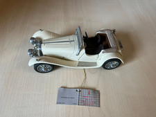 Franklin Mint 1938 Der Jaguar SS-100 creme 1:24 mit Echtheitszeugnis
