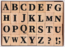 28 Stück Buchstaben- Und