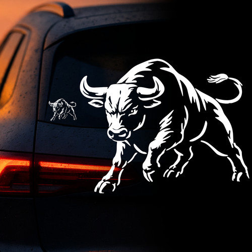 Stier auto aufkleber torero - stier,