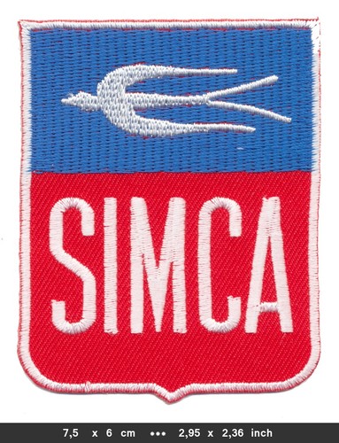 Simca aufnäher patches - aufnäher,