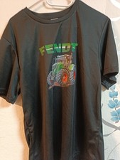 T-Shirt mit Fendt Traktor Aufdruck Größe M