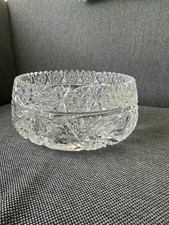 Antik Bleikristall Schale
