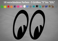 Comic Augen Autoaufkleber