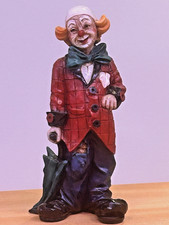 Handgefertigte Clown Figur aus