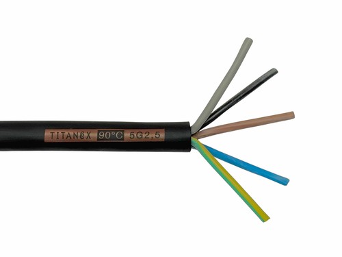 5g2 5mm titanex h07rn f - 5g2,5mm²,