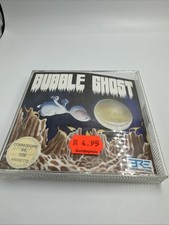 Bubble Ghost Datasette Commodore 64 /128 Komplett Mit Anleitung OVP Top RaR
