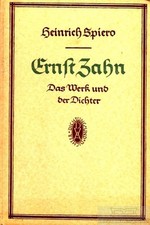 Buch: Ernst Zahn, Spiero
