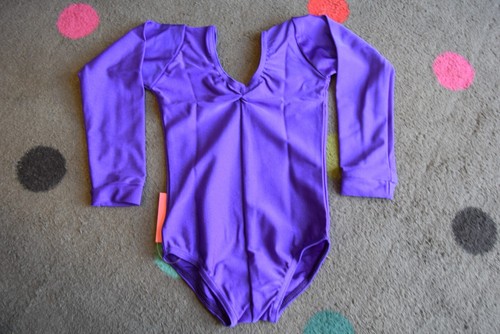 Lila lycra geraffte front - geraffte,